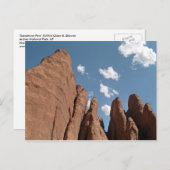 Carte Postale Sandstone Fins Utah Desert Photo (Devant / Derrière)