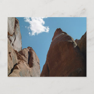 Carte Postale Sandstone Rock Fins Utah Desert Photo