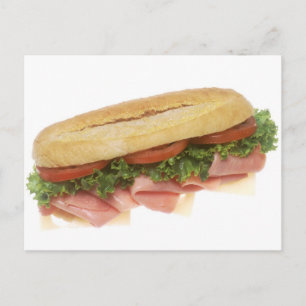 Carte Postale Sandwich de deli