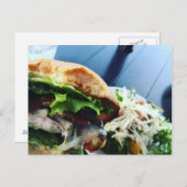 Carte Postale Sandwich d'été (Devant / Derrière)