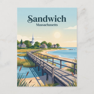 Carte Postale Sandwich, Massachusetts