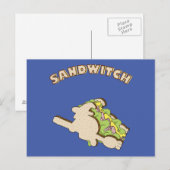 Carte Postale Sandwitch (Devant / Derrière)