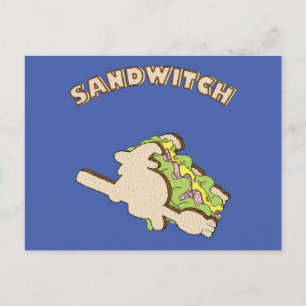 Carte Postale Sandwitch