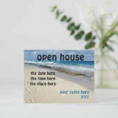 Carte postale Sandy Beach Open House (Debout devant)