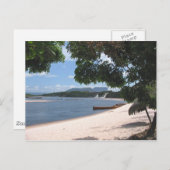 Carte Postale Sandy Beach Venezuela Jungle Paysage (Devant / Derrière)