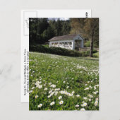 Carte Postale Sandy Cr. Pont couvert (Devant / Derrière)