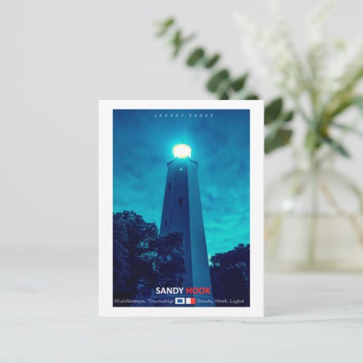 Carte Postale Sandy Hook. (Debout devant)