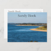 Carte Postale Sandy Hook (Devant / Derrière)