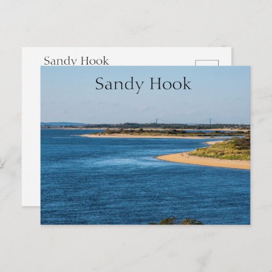 Carte Postale Sandy Hook (Devant / Derrière)