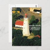 Carte Postale Sandy Hook Lighthouse, New Jersey Postcard (Devant / Derrière)