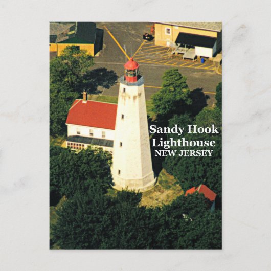 Carte Postale Sandy Hook Lighthouse, New Jersey Postcard (Devant)