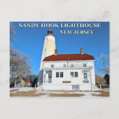 Carte Postale Sandy Hook Lighthouse, New Jersey Postcard (Devant)