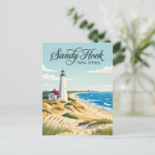 Carte Postale Sandy Hook, New Jersey (Debout devant)