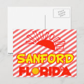 Carte Postale Sanford, Floride (Devant / Derrière)
