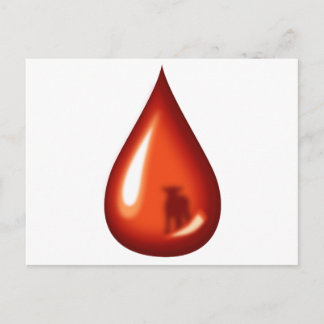 Carte Postale Sang de l'Agneau- Jésus