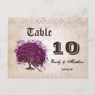 Carte Postale Sangria Coeur Feuille Arbre Juste Peche