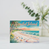 Carte Postale Sanibel Island Floride (Debout devant)