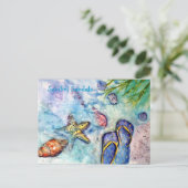 Carte Postale Sanibel Sandals (Debout devant)