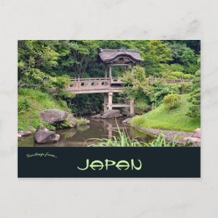 Carte Postale Sankeien Gardens Yokohama Japon.