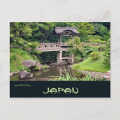 Carte Postale Sankeien Gardens Yokohama Japon. (Devant)