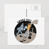 Carte Postale Sans Fumée. T'as du cul ! (Devant / Derrière)