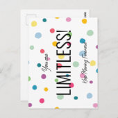 Carte postale sans limite (Devant / Derrière)