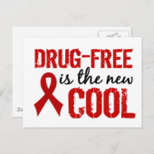 Carte Postale Sans médicaments est le nouveau cool (Devant / Derrière)