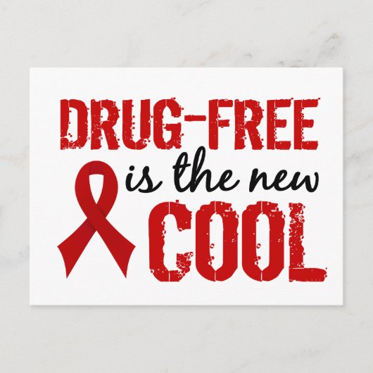 Carte Postale Sans médicaments est le nouveau cool (Devant)