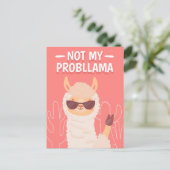 Carte Postale Sans Probllama (Debout devant)