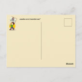 Carte postale sans roi (Dos)
