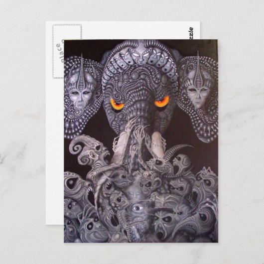 Carte Postale "sans titre" (Devant / Derrière)