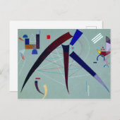 Carte Postale Sans titre, 1941 de Wassily Kandinsky (Devant / Derrière)