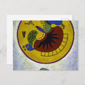 Carte Postale Sans titre, canard, 1944 par Wassily Kandinsky (Devant / Derrière)