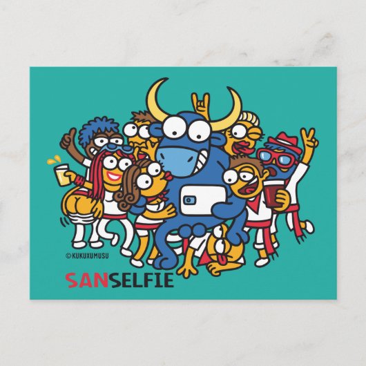 Carte Postale Sanselfie (Devant)