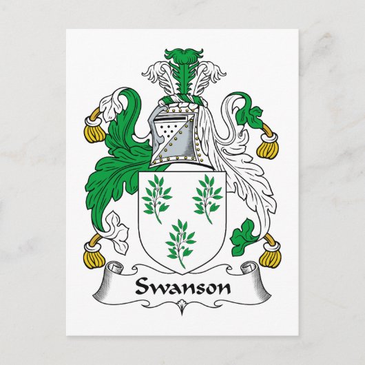 Carte Postale Sanson Family Crest (Devant)
