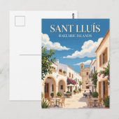 Carte Postale Sant Lluís Espagne (Devant / Derrière)