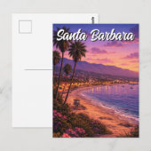 Carte Postale Santa Barbara California (Devant / Derrière)