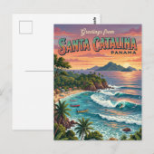 Carte Postale Santa Catalina Panama (Devant / Derrière)