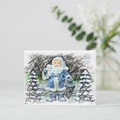 carte postale santa claus (Debout devant)