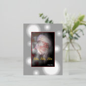 Carte postale "Santa Claus" Foil (Debout devant)
