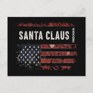 Carte Postale Santa Claus Indiana