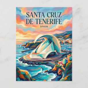 Carte Postale Santa Cruz de Tenerife Espagne