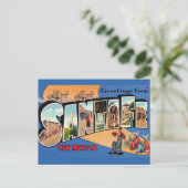 Carte Postale Santa Fe Vintage (Debout devant)