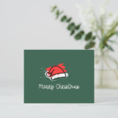 Carte Postale Santa Hat (Debout devant)