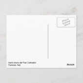 Carte Postale Santa Maria del Fiore (Dos)