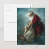 Carte Postale Santa postcard (Devant / Derrière)