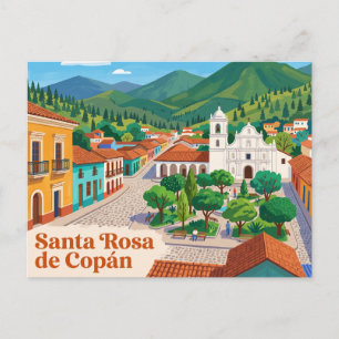 Carte Postale Santa Rosa de Copán Honduras