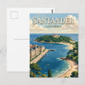 Carte Postale Santander Espagne (Devant / Derrière)
