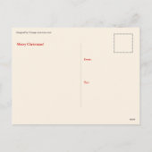 Carte postale Santas Sleigh Ride (Dos)