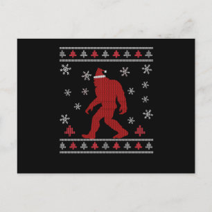 Carte Postale Santasquatch de Santa Claus